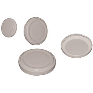 TAPPI VASI VETRO BIANCO CF.100 PZ.MM.53